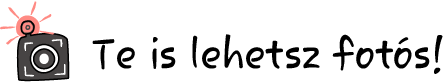 Te is lehetsz fotós! Klub Logo