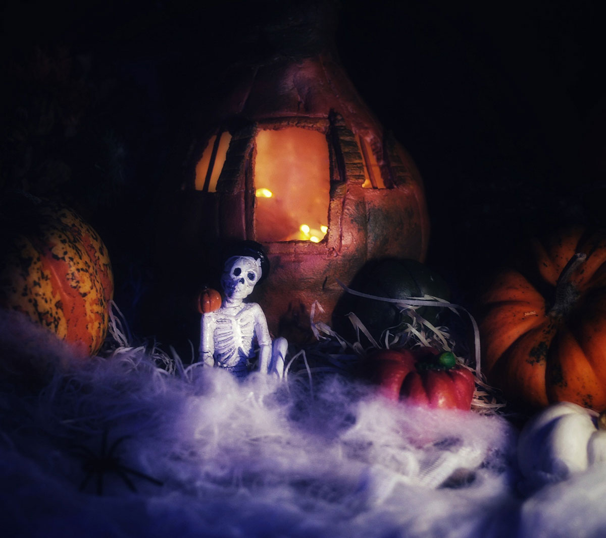 halloween csontváz