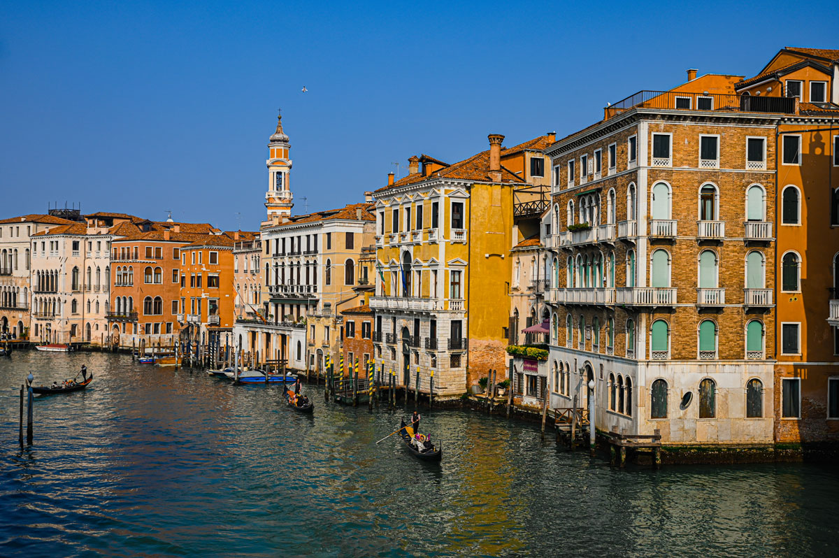 15000 lépés Velence - Canal Grande