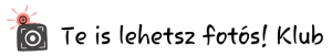 Te is lehetsz fotós! Klub retina menü logó